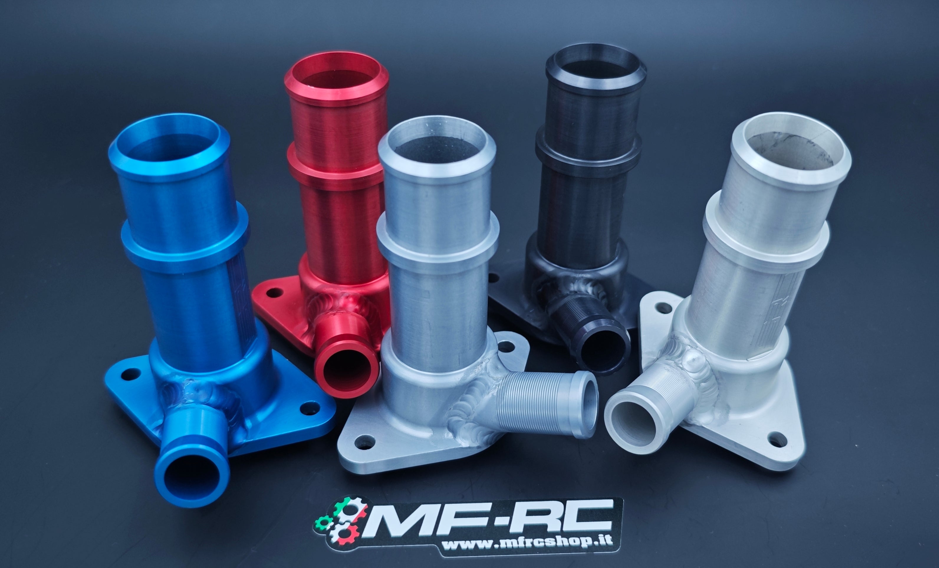Tubo uscita acqua Posteriore in alluminio Per Peugeot 106 Gti / Citroen Saxo Vts